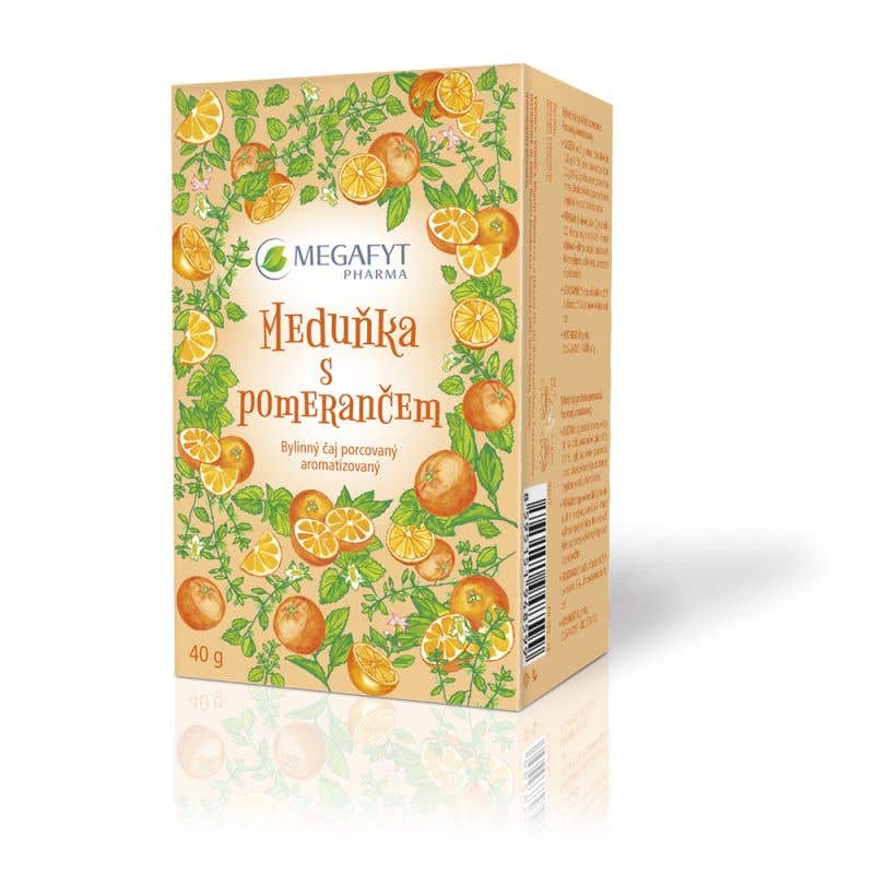 Megafyt Medovka s pomarančom 20 nálevových sáčkov