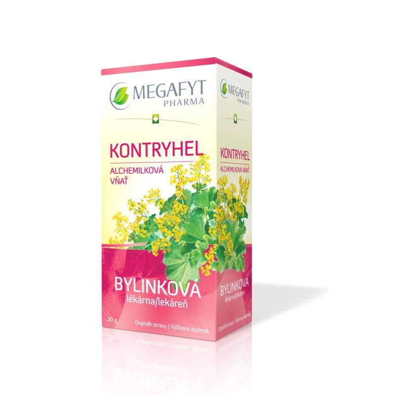 Megafyt Bylinková lekáreň alchemiliek 20 nálevových sáčkov