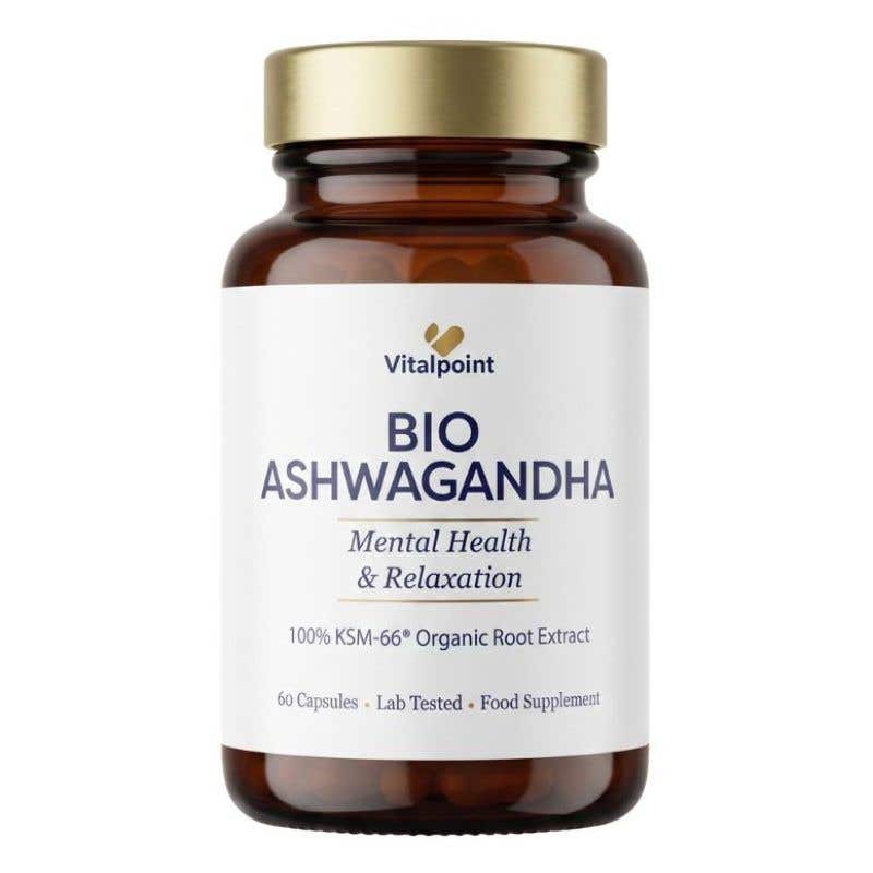 Vitalpoint Premium Ashwagandha extrakt KSM-66® BIO 60 kapsúl