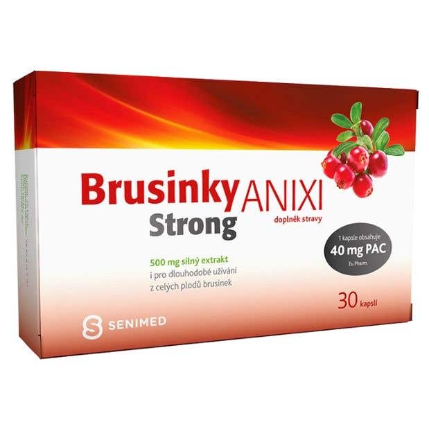 Senimed Brusnice ANIXI Strong 500 mg 30 kapsúl