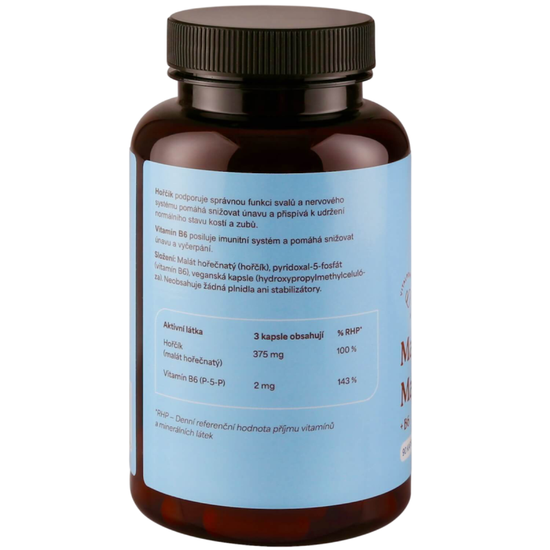 Vitalpoint Premium Magnesium Malate + B6 90 kapsúl