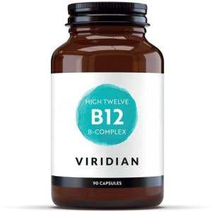 Viridian B-Komplex B12 High Twelwe 90 kapsúl