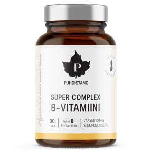 Puhdistamo Super Vitam&iacute;n B Complex 30 kaps&uacute;l