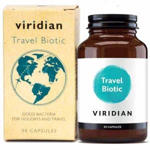 Viridian Travel Biotic - Cestovn&aacute; zmes probiot&iacute;k 30 kaps&uacute;l