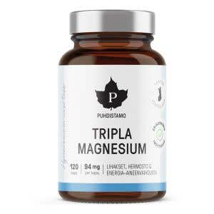 Puhdistamo Triple Magnesium - Horč&iacute;k 120 kaps&uacute;l
