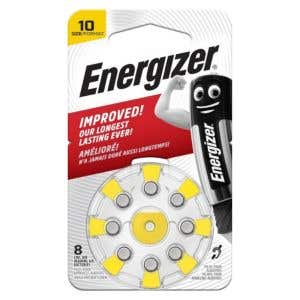 Energizer Batérie do načúvadiel Zinc Air 10 8 ks