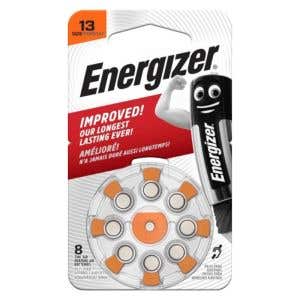 Energizer Batérie do načúvadiel Zinc Air 13 8 ks