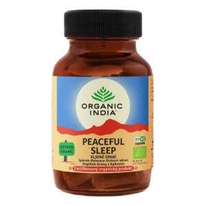 Organic India Peaceful Sleep – Pokojný spánok BIO 60 kapsúl