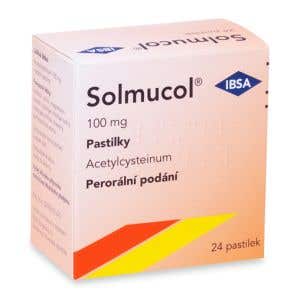 Solmucol 100mg 24 pastiliek