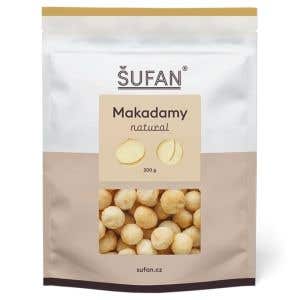 Šufan Makadamové orechy natural 200 g