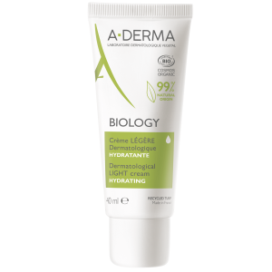 A-Derma Biology Ľahký hydratačný krém BIO 40 ml