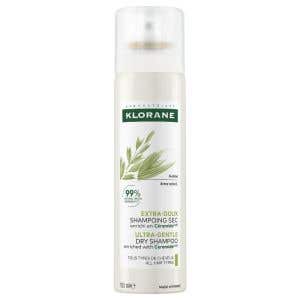 Klorane Suchý šampón s ovseným mliekom a ceramidy pre všetky typy vlasov 150 ml