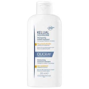 Ducray Kelual Squanorm Hydratačný ošetrujúci šampón proti suchým lupinám 200 ml