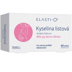 Elasti-Q Kyselina listová 800 µg 60 tabliet