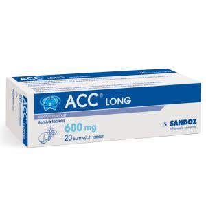 ACC Long 600 mg &scaron;umiv&eacute; tablety, 20 tabliet