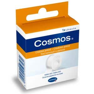 Cosmos Cievková náplasť jemná 1,25 cm x 5 m