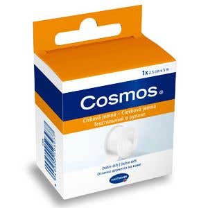 Cosmos Cievková náplasť jemná 2,5 cm x 5 m