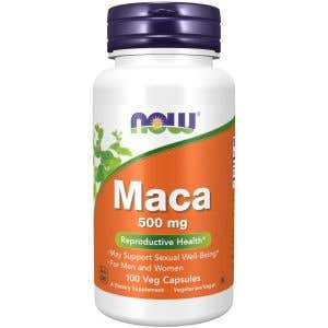 Now Foods Maca - Žerucha peruánska 500 mg 100 rastlinných kapsúl