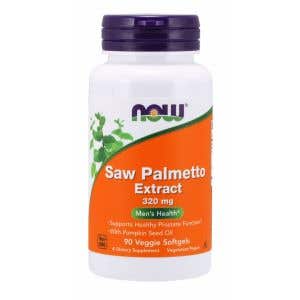 Now Foods Saw Palmetto - Serenoa plazivá extrakt 320 mg 90 rastlinných softgel kapsúl