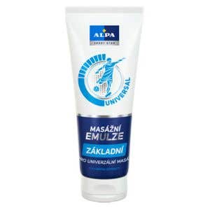 Alpa Masážna emulzia základná s bylinnými extraktmi 210 ml