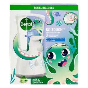 Dettol Kids Bezdotykový dávkovač mydla Dobrodruh 250 ml