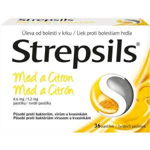 Strepsils Med a Citr&oacute;n 36 pastiliek