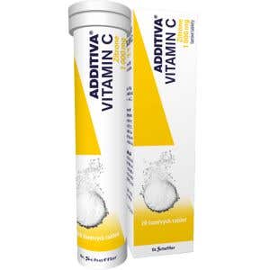 Additíva Vitamín C Zitrone 1000 mg šumivé tablety 20 ks