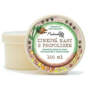Medarek Zinková masť s propolisom BIO 100 ml