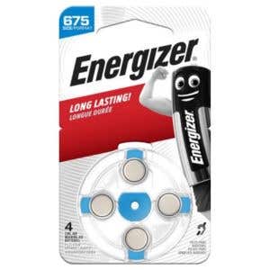 Energizer Batérie do načúvadiel Zinc Air 675 4 ks