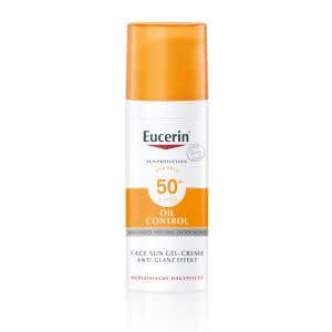 Eucerin Sun Ochranný krémový gél na opaľovanie na tvár Oil Control SPF 50+ 50ml