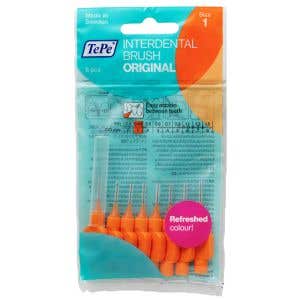 TePe Original medzizubné kefky 0,45 mm oranžové, 8 ks