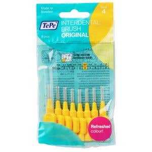 TePe Original medzizubné kefky 0,7 mm žlté, 8 ks