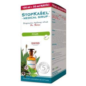 Dr. Weiss StopKašeľ Medical sirup 100 + 50ml