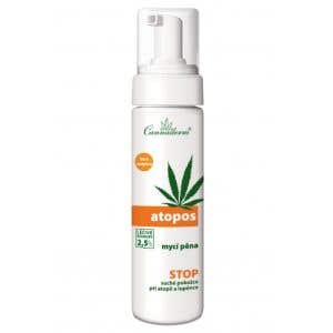 Cannaderm Atopos umývacia pena 180ml