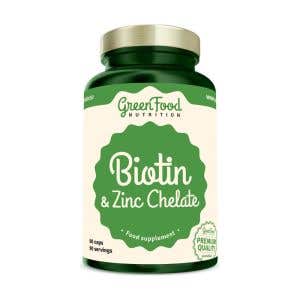 GreenFood Nutrition Biotin & Zinc Chelate 90 kapsúl