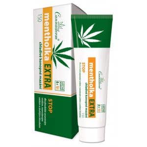 Cannaderm Mentolka extra konopné mazanie 150 ml