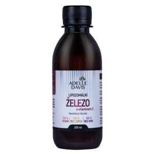 Adelle Davis Lipozomálne Železo + Vitamín C 200 ml
