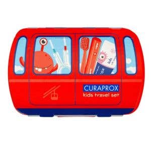 Curaprox Travel set Kids červený