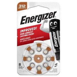 Energizer Batéria do načúvadiel Zinc Air 312 8 ks