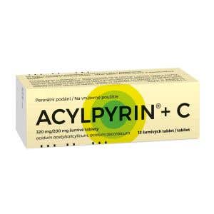 Acylpyrin + C 12 šumivých tabliet
