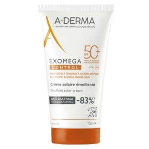 A-Derma Exomega Control Slnečný emolienčný krém SPF 50+ 150 ml