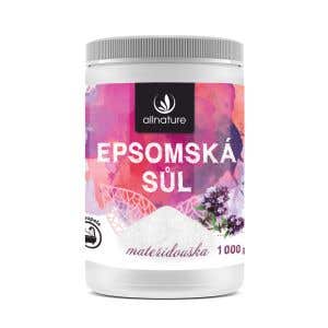 Allnature Epsomská soľ Materina dúška 1000 g