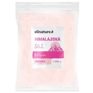 Allnature Himalájska soľ ružová jemná 1000 g