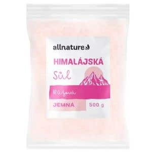 Allnature Himalájska soľ ružová jemná 500 g