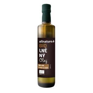 Allnature Ľanový olej BIO 250 ml