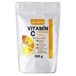 Allnature Vitamín C prášok Premium 250 g