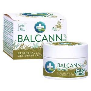 Annabis Balcann BIO Konopná masť CBD + CBG s dubovou kôrou 50 ml
