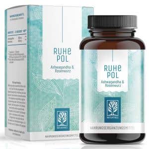 Naturtreu Ashwagandha a Rhodiola rosea pre pokojnú dušu 120 vegánskych kapsúl