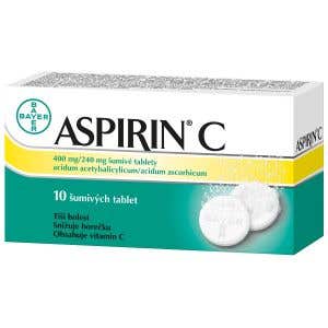 Aspirín C 10 tabliet
