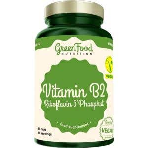 GreenFood Nutrition Vitamín B2 – Riboflavín 5-Phosphat 90 kapsúl